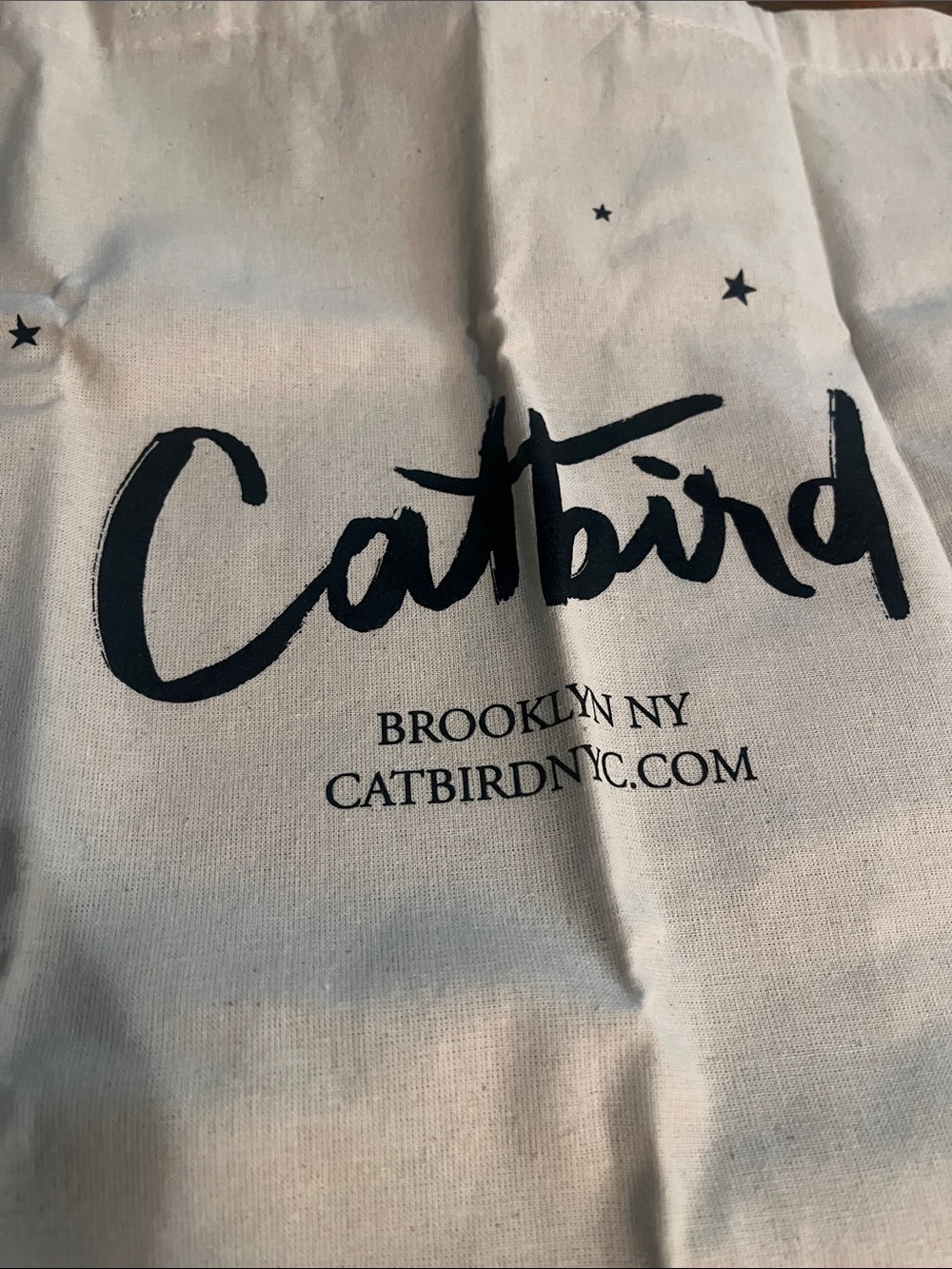 Catbird Canvas Tote